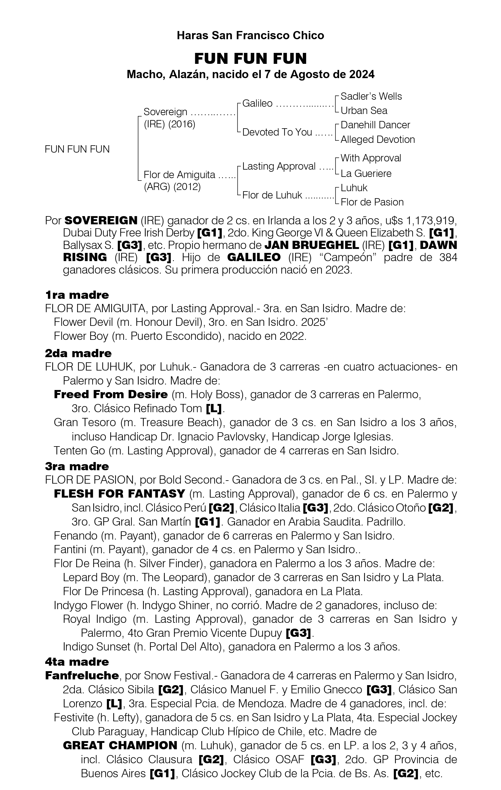 Pedigree FUN FUN FUN